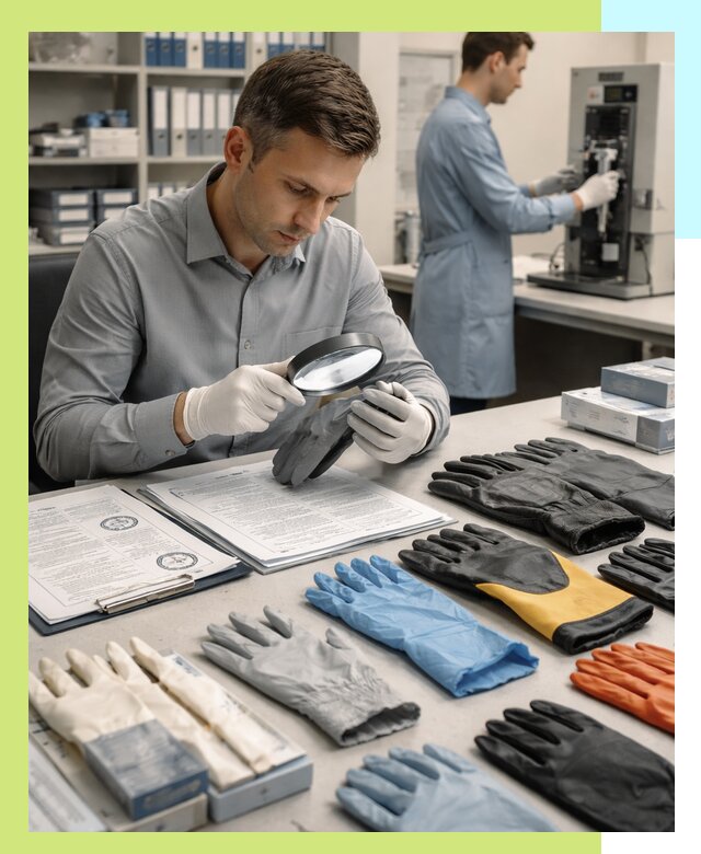 Сертификация перчаток и средств защиты продукции в Нижнеудинске