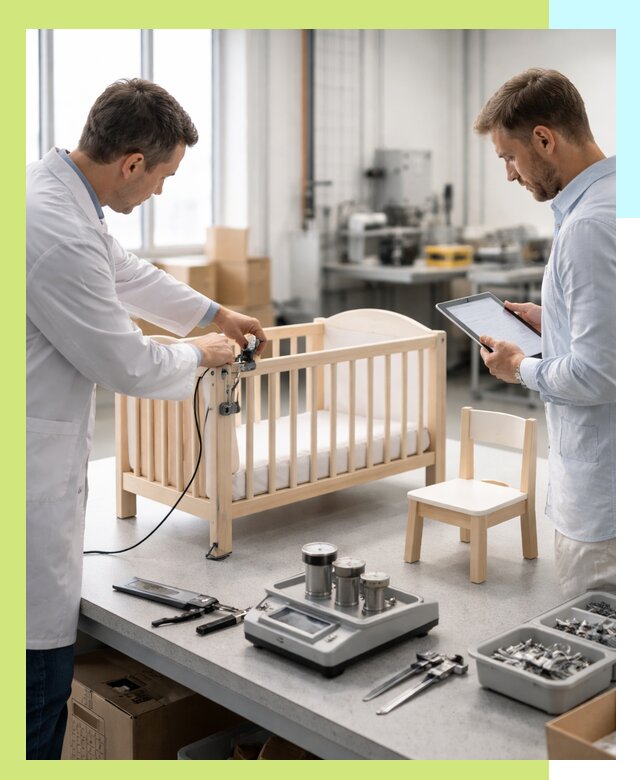 Сертификация детской мебели и проверка безопасности в Нижнеудинске