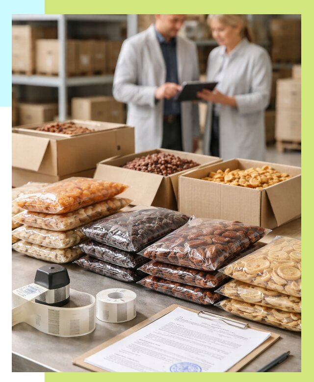 Сертификация сухофруктов в Нижнеудинске от 12205 р. | Алешин-Нжк под ключ