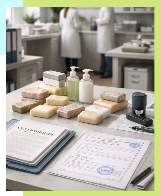 Сертификация мыла и сертификат на мыло в Нижнеудинске от 12205 | Алешин-Нжк