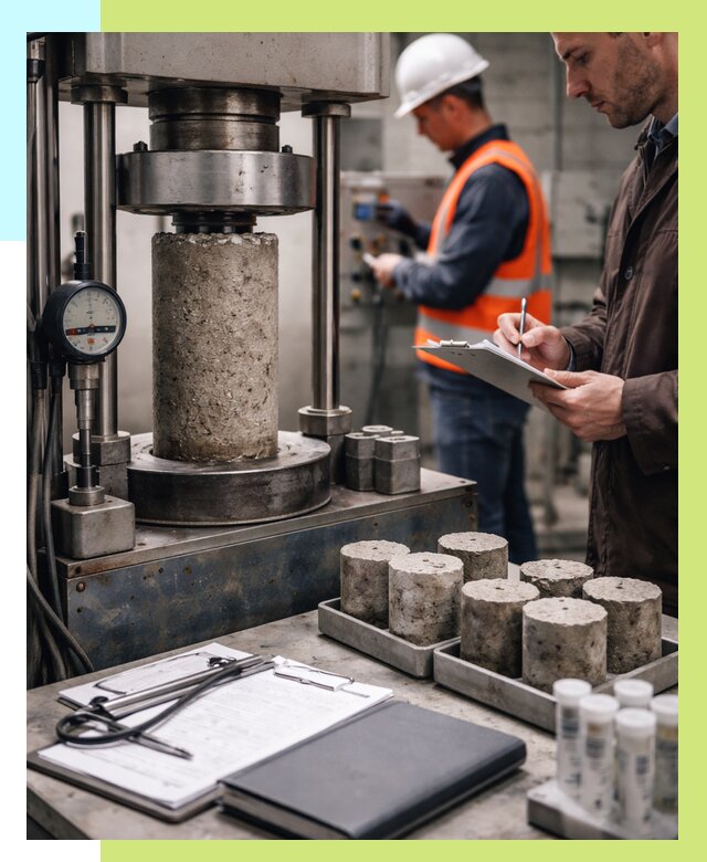 Сертификация бетона в Нижнеудинске от 30513 р. сертификат | Алешин-Нжк