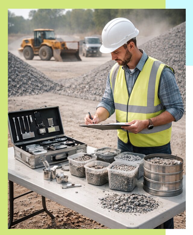 Сертификация щебня в Нижнеудинске по ГОСТу и техническим требованиям