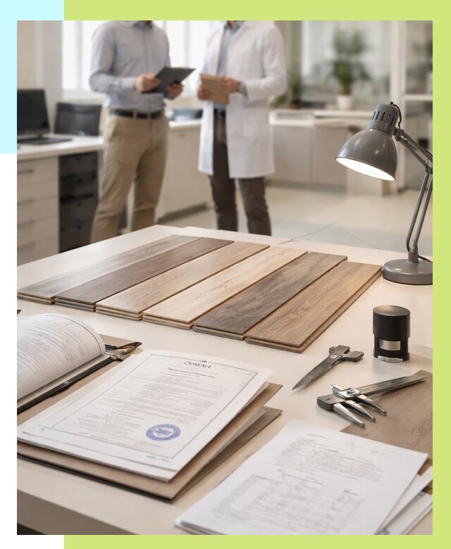 Сертификация ламината в Нижнеудинске от 18308 р. под ключ | Алешин-Нжк