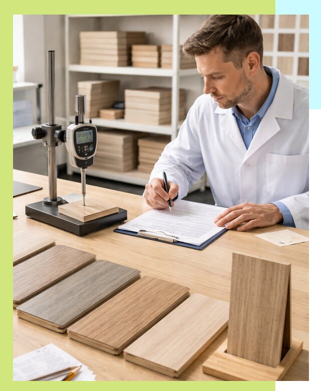 Сертификация ламината с испытаниями и оформлением документов в Нижнеудинске
