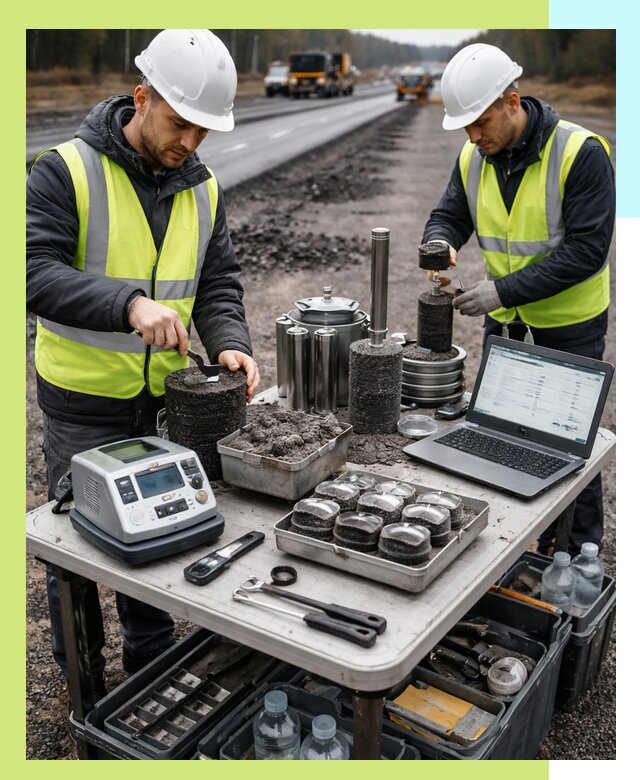 Сертификация асфальта: испытания и подтверждение в Нижнеудинске