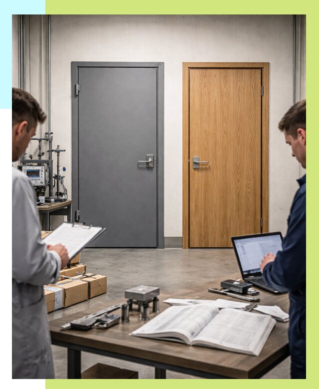 Сертификация дверей в Нижнеудинске от 8137 р. под ключ | Алешин-Нжк