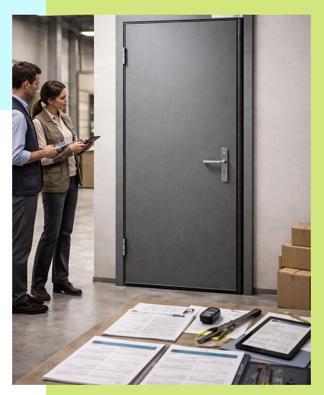 Сертификация противопожарных дверей в Нижнеудинске от 9154 р. | Алешин-Нжк