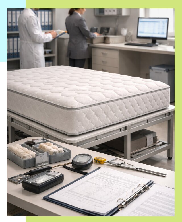 Сертификация матрасов в Нижнеудинске от 8645 р. | Алешин-Нжк