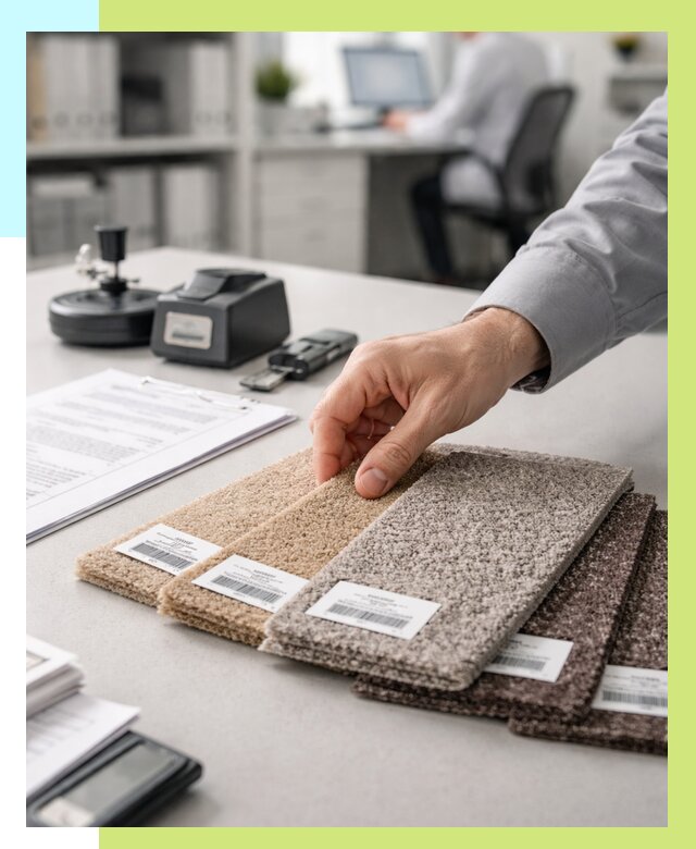 Сертификация ковролина в Нижнеудинске от 15257 р., Алешин-Нжк