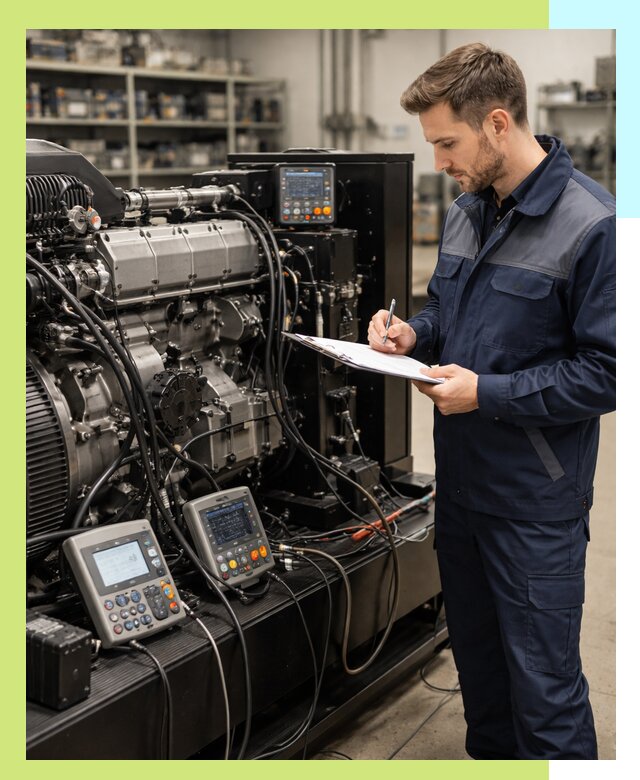 Сертификация дизельных генераторов и их оборудования в Нижнеудинске
