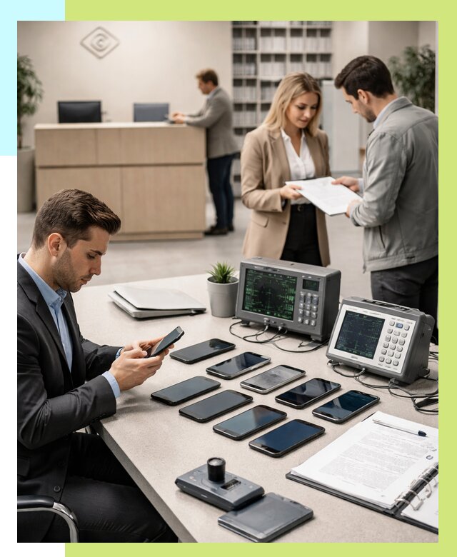 Сертификация телефонов в Нижнеудинске от 25428 р. под ключ | Алешин-Нжк