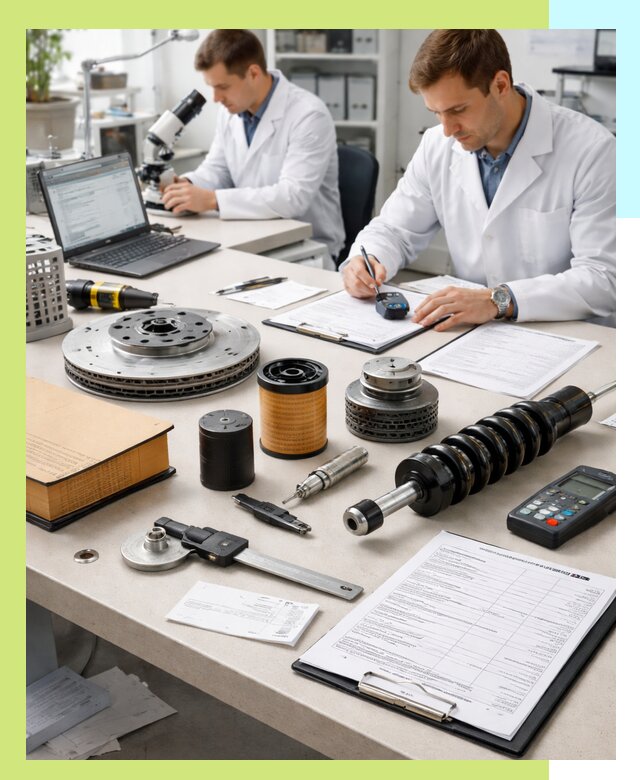 Сертификация автозапчастей и комплектующих в Нижнеудинске по ГОСТ