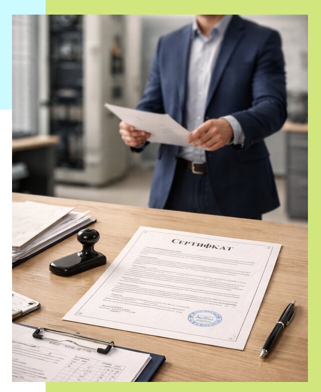 Сертификат на оборудование в Нижнеудинске от 15257 р. | Алешин-Нжк