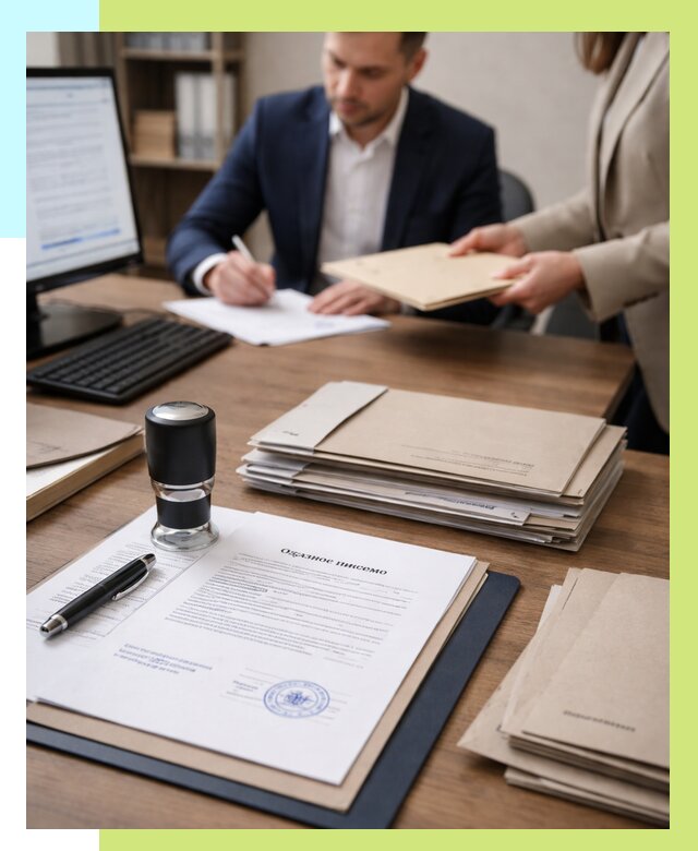 Отказное письмо для таможни в Нижнеудинске от 3051 р, Алешин-Нжк