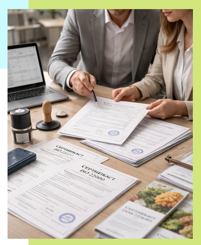 Сертификат ISO 22000 в Нижнеудинске от 40684 р. под ключ | Алешин-Нжк