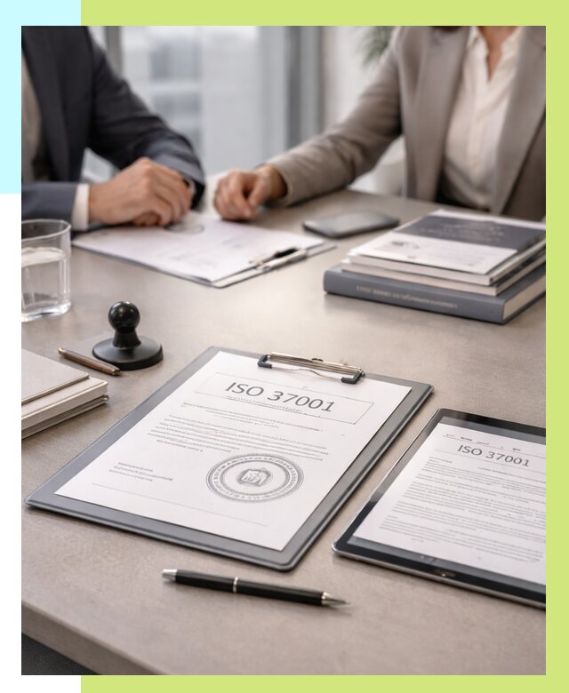 Сертификат ISO 37001 в Нижнеудинске оформить от 122052 р. Алешин-Нжк